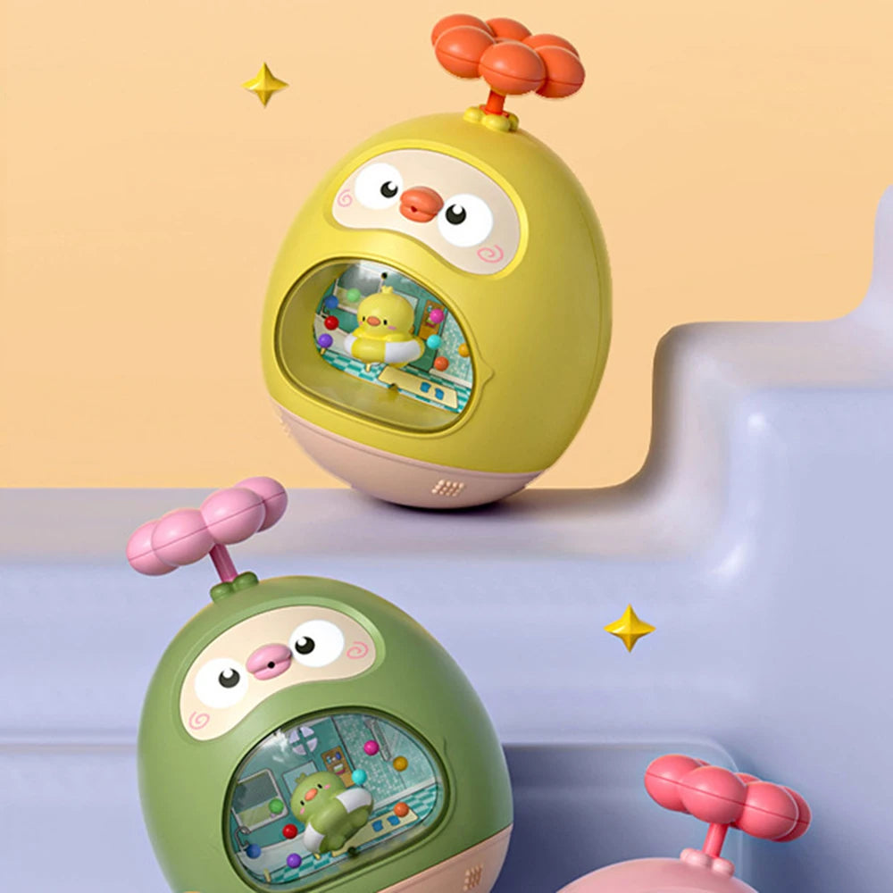 Baby Bath Toy Amphibious Cute Fun Spray Water Tumbler Toy Water Bathtub Pool Beach Kids Baby Toys 12 Months Bathing Bathroom