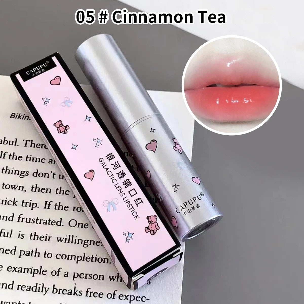 Solid lip gloss lipstick Mirror hydrating moisturizing moisturizing long-lasting and non-fading lipstick high appearance level