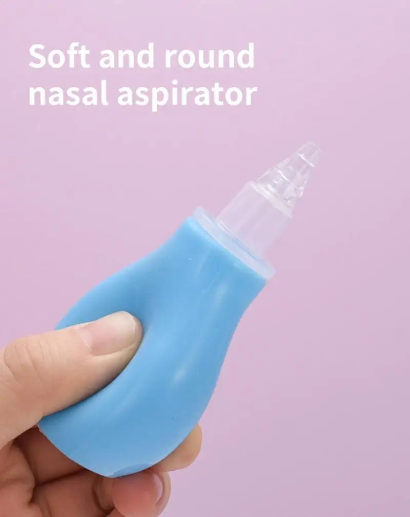 6Pcs/set Newborn Baby Care Kit Cleaning Supplies Head Comb Brush Scissors Nasal Aspirator Nail Clipper Sharpener Tool Package