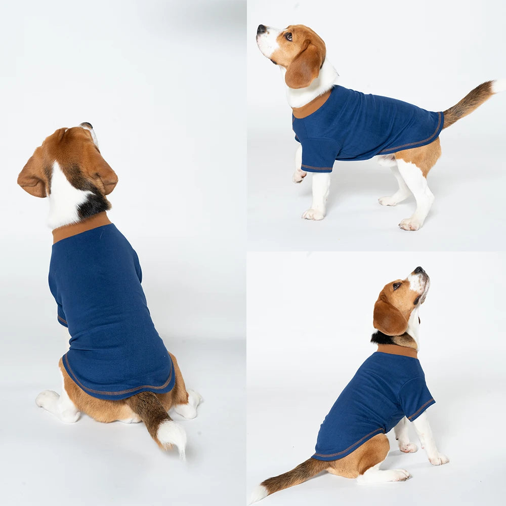 Dog Shirts Summer Puppy Spring Clothes Pet Pullover Sweatshirt Soft Long Sleeve Dog Clothes for Small and Medium Dogs T-shirts