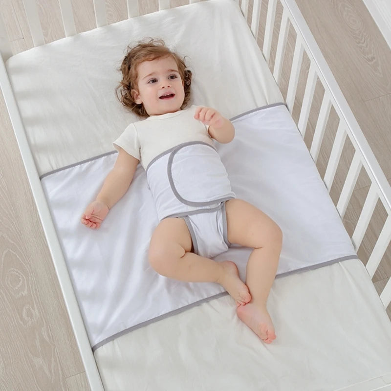 Baby Swaddles Wraps for 0-12 Months Boys Girls Newborn Rectangle Blanket Bed Protector Safe and Comfortable Bellyband
