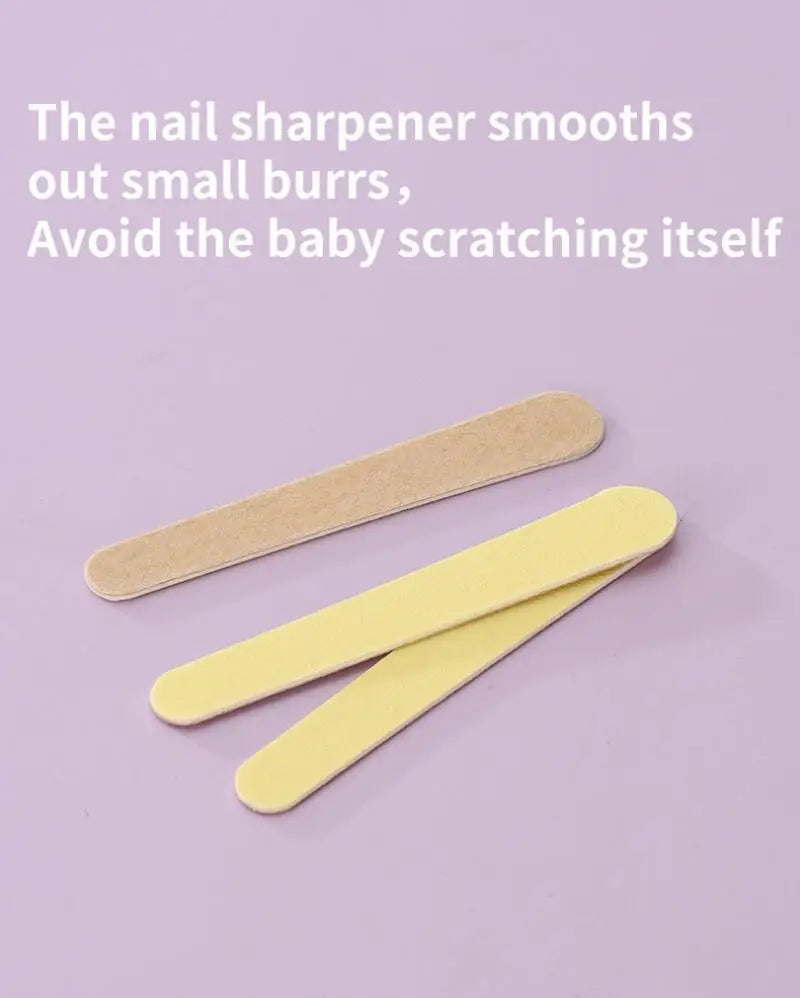 6Pcs/set Newborn Baby Care Kit Cleaning Supplies Head Comb Brush Scissors Nasal Aspirator Nail Clipper Sharpener Tool Package