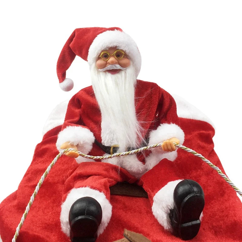Pet Christmas Clothes Santa Claus Dog Costume Puppy Coat Jacket Suit with Cap Clothing Cosplay For Small Medium Large Dogs Cats