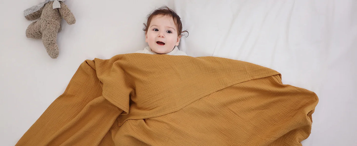 Baby Blanket Gauze Cotton Newborn Swaddle Swaddle Towel Four Seasons Bath Towel Swaddle To Prevent Startle Baby Towel Baby Bath