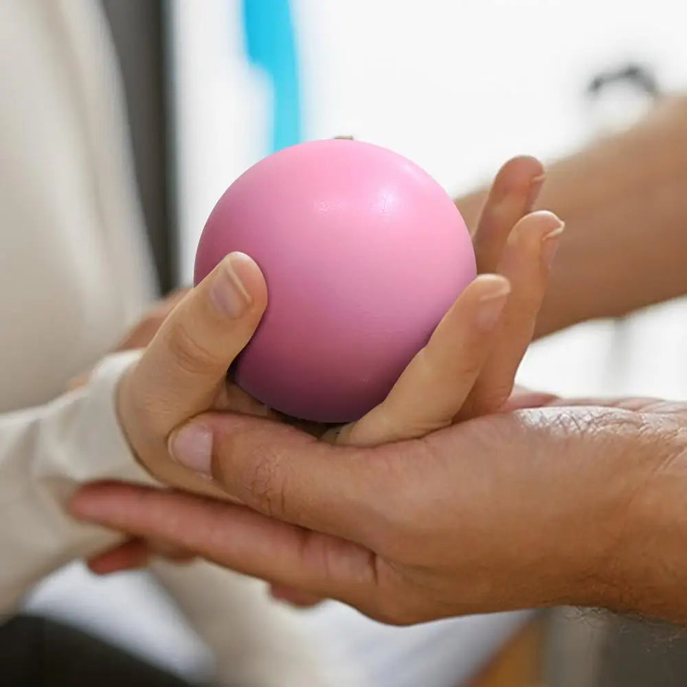 Finger Exerciser Ball Soft Grip Exerciser Strengthener Elastic Finger Grip Strength Trainer For Home Workout Gym Training