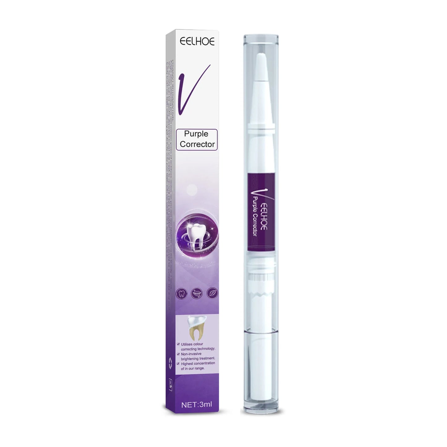 SP-8 Probiotic Toothpaste for Oral Care Whiten Clean Removes Stains Fresh Breath Formula with Lactobacillus & Sodium Saccharin