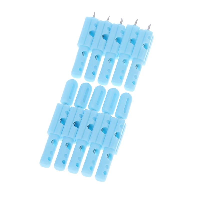 200Pcs 21G Soft Blood Glucose Medical Collecting Lancet Needles Diabetes Tests