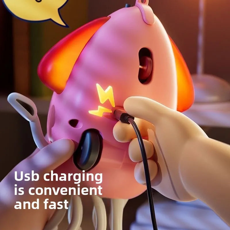 2025 Hot New Dancing Octopus Kid Electronic Pet Toys Cartoon Interactive Development Moving Education Toddler Toy Christmas Gift