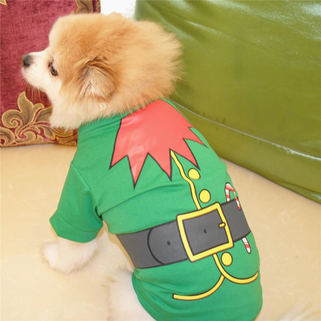 Christmas Dog Clothes New Year Pets Dogs Clothing For Small Medium Dogs Costume Chihuahua Pet Shirt Warm Dog Clothing Yorkshire