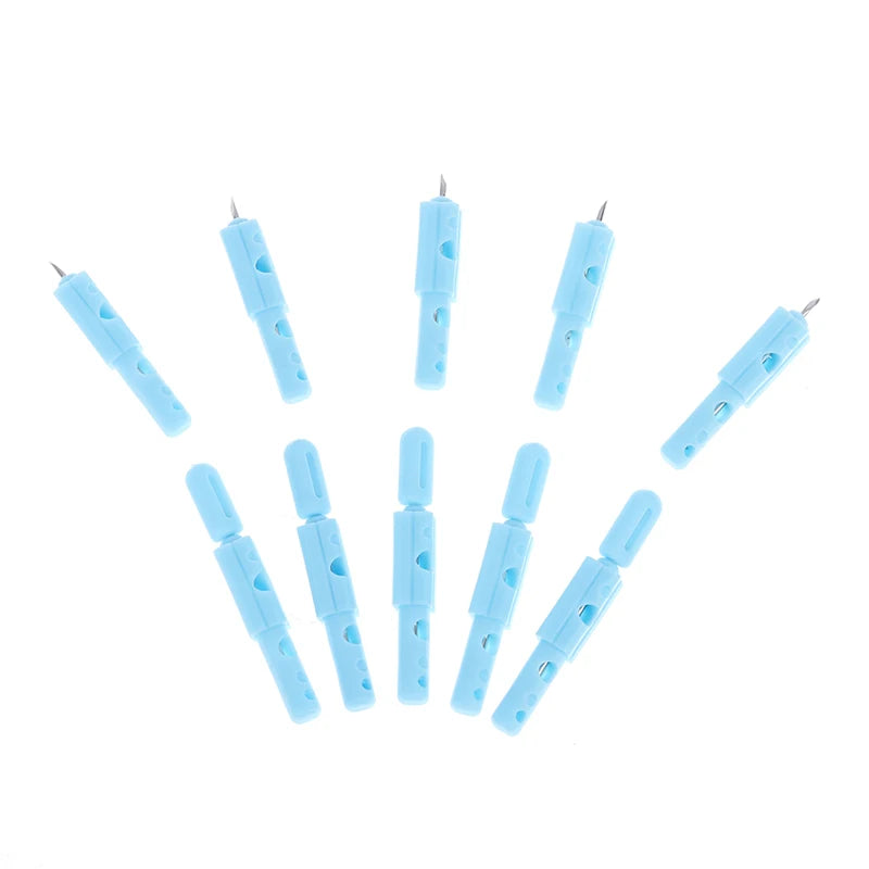 200Pcs 21G Soft Blood Glucose Medical Collecting Lancet Needles Diabetes Tests