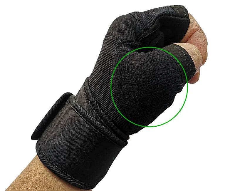 Half Finger Bodybuilding Gym Gloves Weightlifting Dumbbell Kettlebell Training Workout Fitness Gloves For Man Women