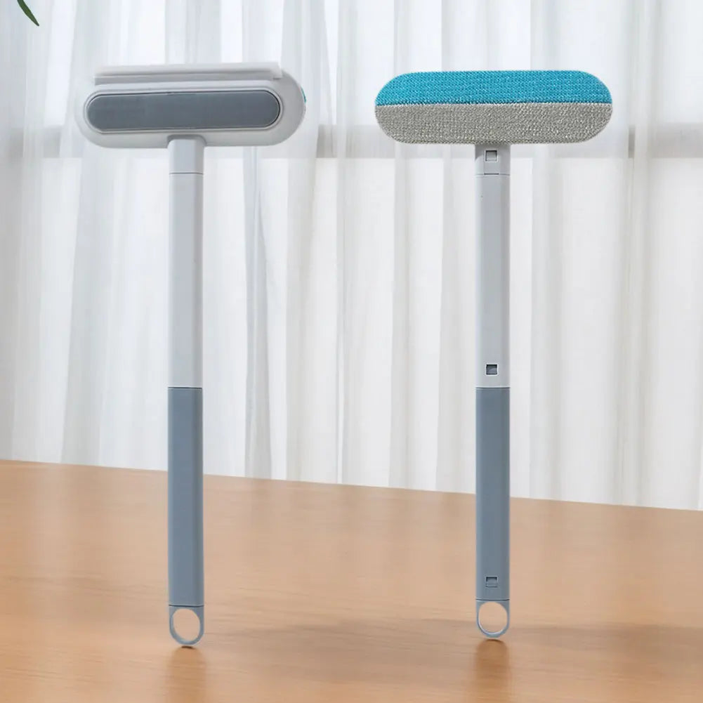 Long Handle Pet Hair Remover Brush 3 in 1 Static Dog Cat Hair Cleaner Cat Tree Bed Carpet Cat Furniture Cleaning Pet Supplies