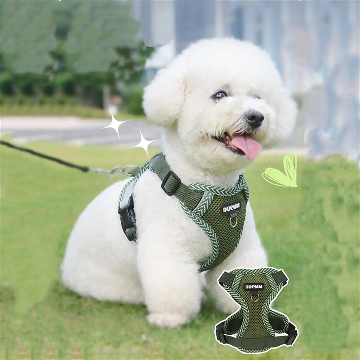 New Dog Leash Vest Type Pet Chest Strap Reflective and Breathable Walking Cat Rope Dog Rope
