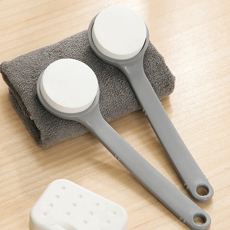 Bath Sponge Back Scrubber Body Exfoliating Back Scrubber Skin Clean Long Handle Bath Brushes Lotion Applicators Bathing Supplies