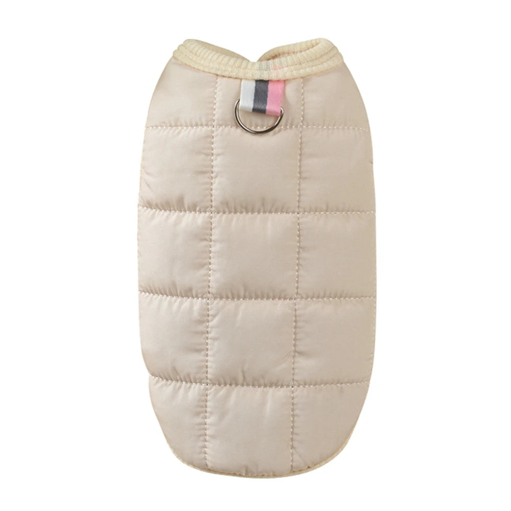 XS-2XL Winter Warm Cotton Dogs Vest Coats For Small Medium Dog Clothing Puppy Kitten French Bulldog Chihuahua Pet Dogs Clothes