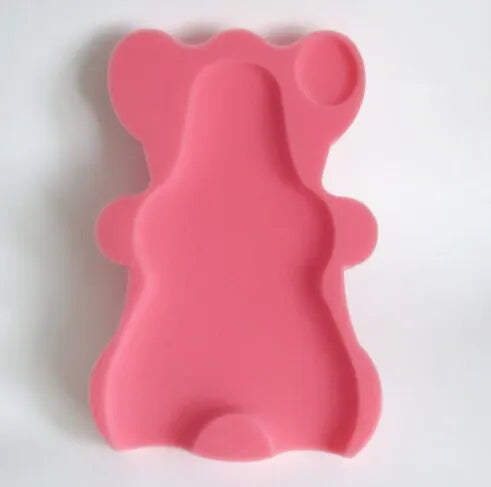 Baby Shower Sponge Baby Bath Sponge Soft Infant Bath Sponge Skid Proof Baby Bath Mat Newborn
