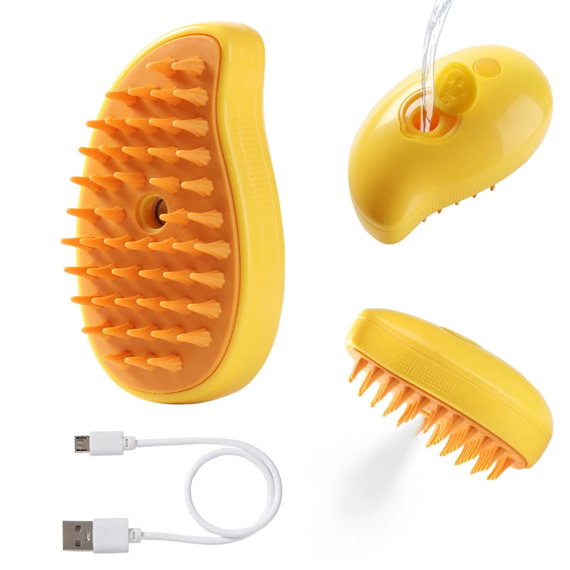 3IN1 Water Steam Brush Pets Grooming for Dogs Steam Cats Comb Brush for Cats with Vaporizer Anti-scratch Spray Accessories Cats