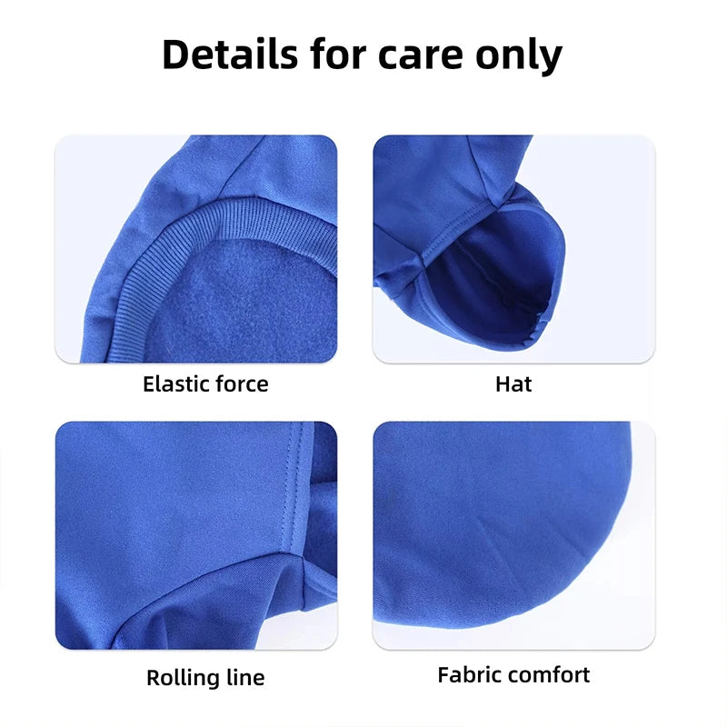 2021 Winter Pet Dog Clothes Dogs Hoodies Fleece Warm Sweatshirt Small Medium Large Dogs Jacket Clothing Pet Costume Dogs Clothes
