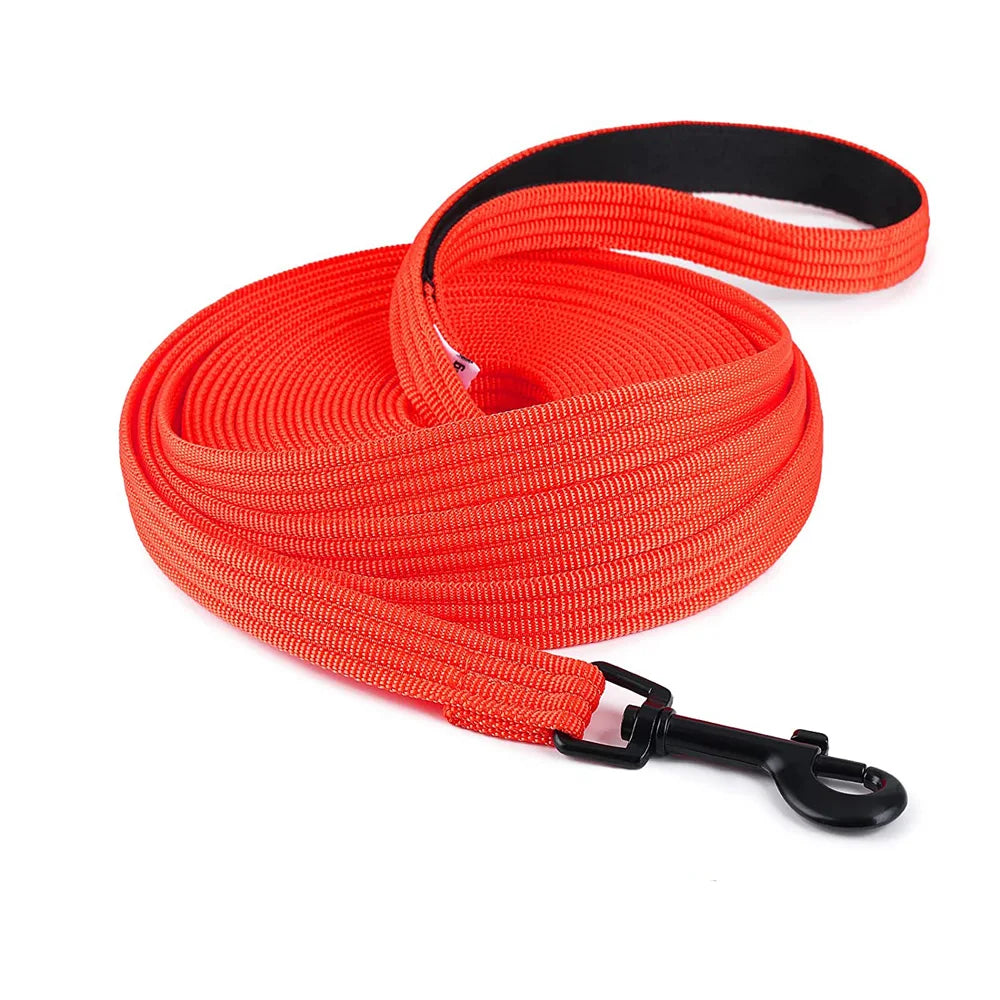 Nylon Dog Training Leashes Walking Pet Leash Long Lanyard Traction Rope for Small Large Dogs 4.5M 10M 15M Lead Item