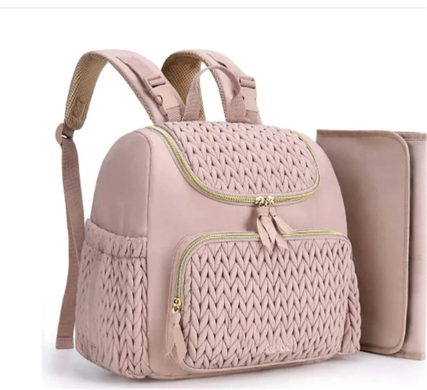 Mommy Bag Large Capacity Organizer For Baby Diapers Outdoor Stroller Hanging Bags Maternity Women Fashion Backpack Lightweight