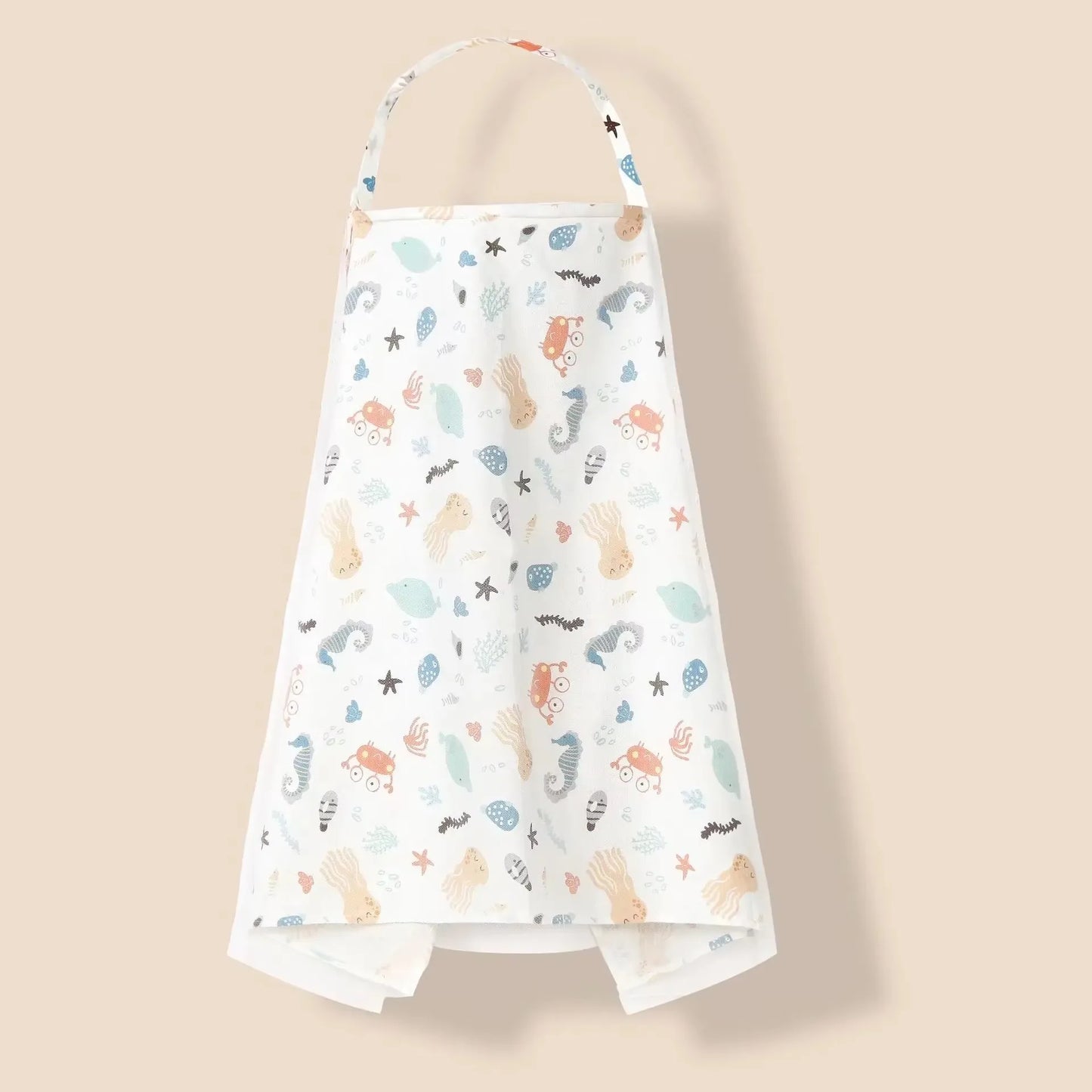 Cotton Mother Cape Blanket Nursing Apron Carseat Stoller Cover Lactation Maternity Clothes for Baby Breastfeeding Accessories