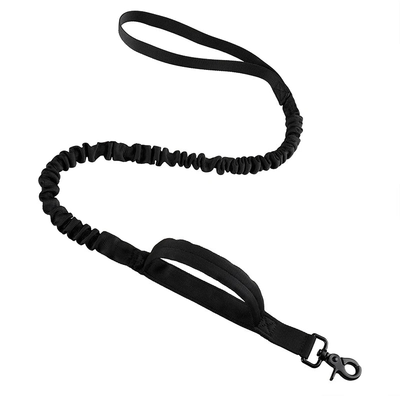 Dog Tactical Leash ,Outdoor Training Dog Leash ,1000D Nylon Elastic Leash