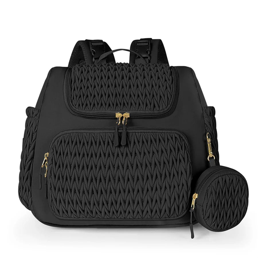 Mommy Bag Large Capacity Organizer For Baby Diapers Outdoor Stroller Hanging Bags Maternity Women Fashion Backpack Lightweight