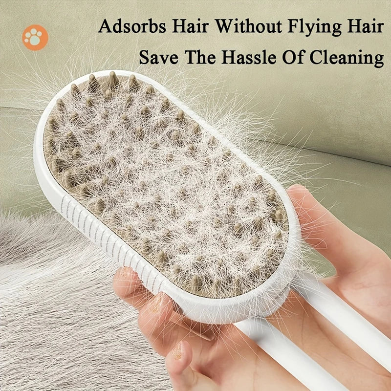 3IN1 Water Steam Brush Pets Grooming for Dogs Steam Cats Comb Brush for Cats with Vaporizer Anti-scratch Spray Accessories Cats