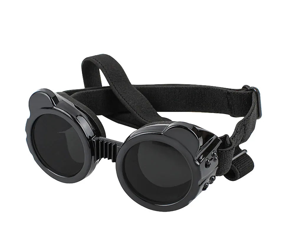 Dog Sunglasses Dog Goggles UV Protection Anti Wind/Dust Pet Eye Wear Protection with Adjustable Strap for Small or medium Dogs