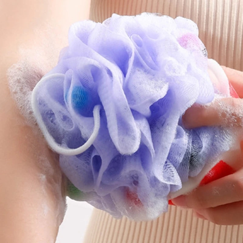 Bath Sponge Ice Cream Exfoliating Loofah Body Scrubber Shower Cleaning Loofahs Bathroom Men Women Bathing Accessories