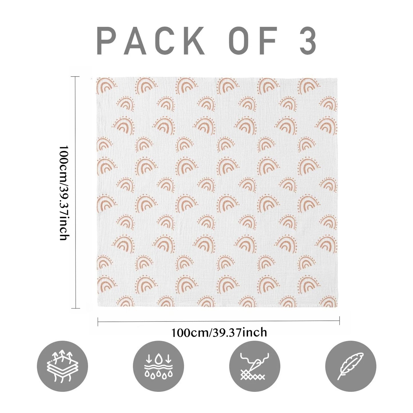 Baby Blanket Gauze Cotton Newborn Swaddle Swaddle Towel Four Seasons Bath Towel Swaddle To Prevent Startle Baby Towel Baby Bath