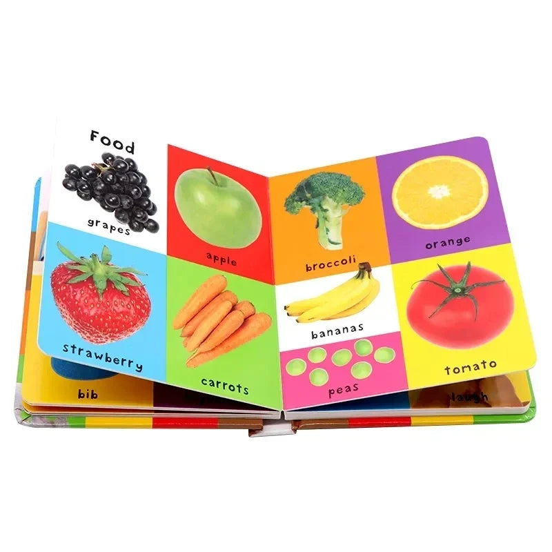 First 100 Words Baby Children's books aged 1-3English Picture Book