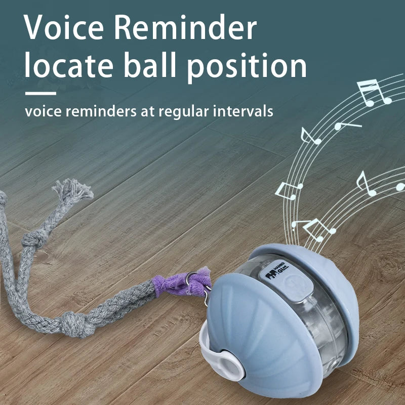 Upgraded Cat Interactive Ball Toys Infrared Automatic Rolling Ball Tail Rechargeable Smart Pet Toy Cat Training Imitate Mouse