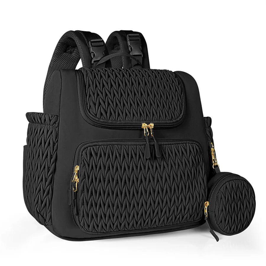 Mommy Bag Large Capacity Organizer For Baby Diapers Outdoor Stroller Hanging Bags Maternity Women Fashion Backpack Lightweight