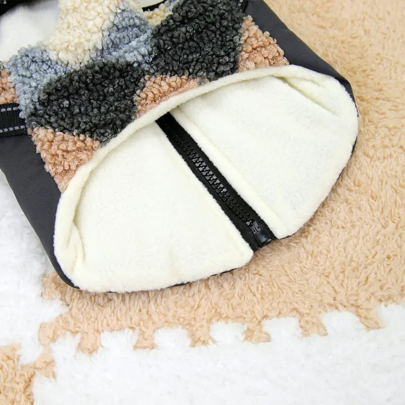 Winter Warm Pet Dog Jacket Thickened Pet Clothes for Small Medium Dogs Fleece Puppy Coat Yorkie Chihuahua Coat Dog Accessories