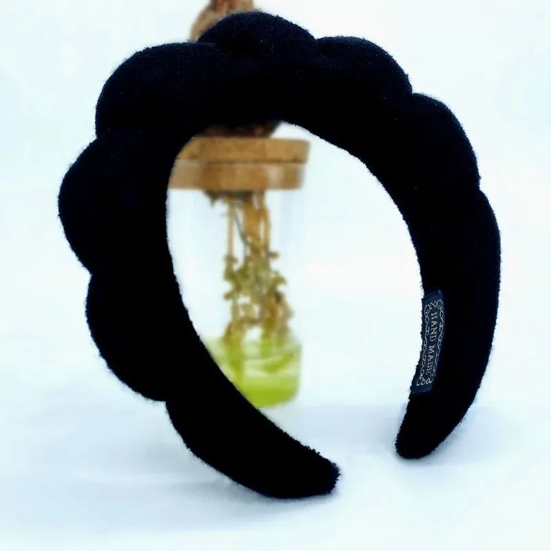 Soft Hair Styling Accessories Women Girls Headbands for Face Washing Bath Makeup Hair Band Women Adjustable SPA Facial Headband