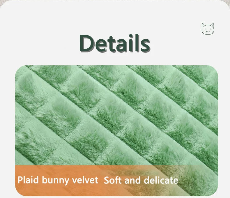 Winter Dog Bed Removable Washable Pet Dog Mat Sofa For Small Medium Large Dogs Cushion Protect Cervical Pet Mat