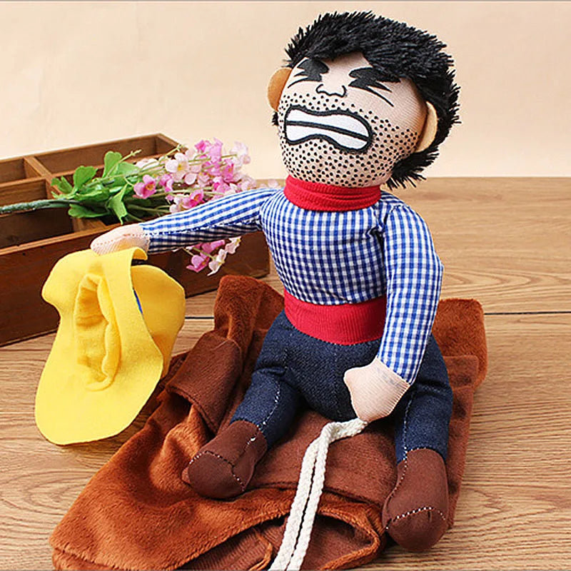 Dog Halloween Costume Cowboy Rider Costume for Small Medium Dogs Cats Funny Dog Clothes Party Suits for Holiday Christmas