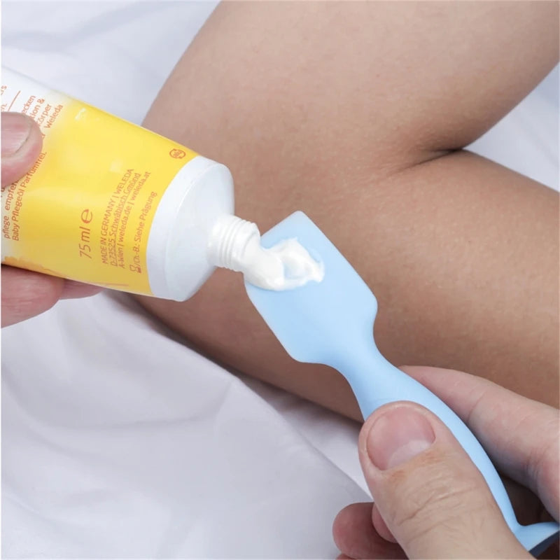 Diaper Cream Spatula with Suction Cup for Baby Diaper Rash Paste Baby Essential