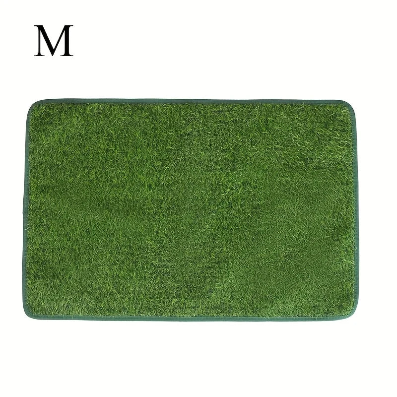 Reusable & Washable Dog Grass Mat Artificial Lawn for Pet Training with Non-Slip Backing, Perfect for Indoor or Outdoor Use