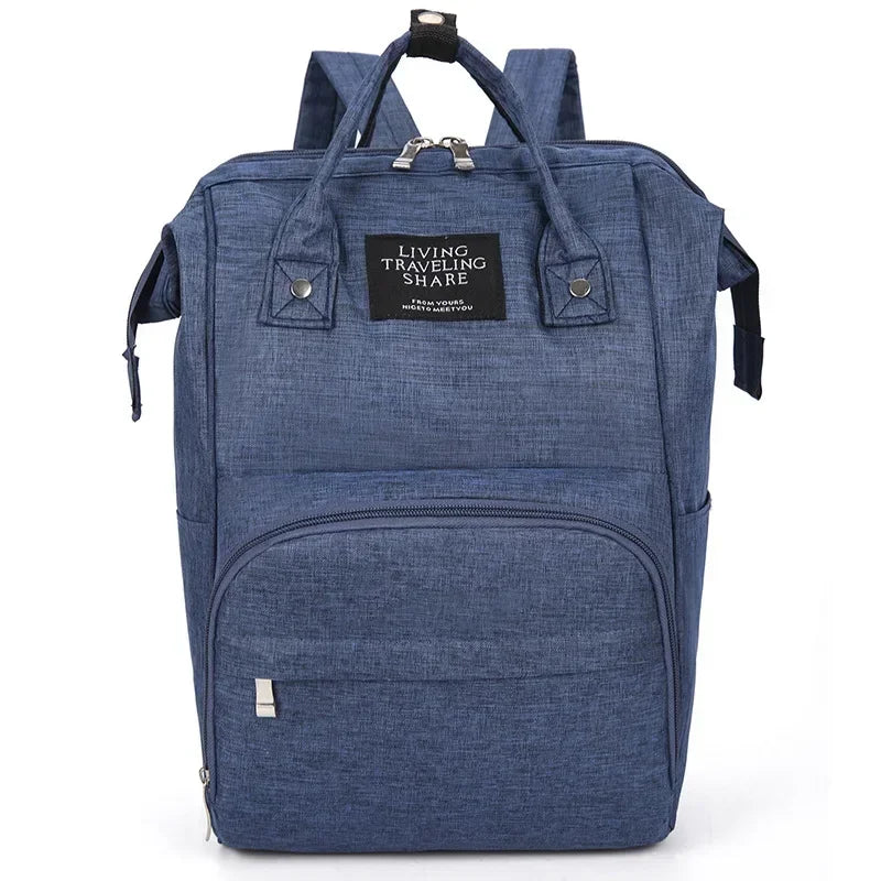 Nappy Backpack Diaper Bag Mummy Large Capacity Bags Mom Baby Multi-Function Waterproof Outdoor Travel Diaper Bags for Baby Care