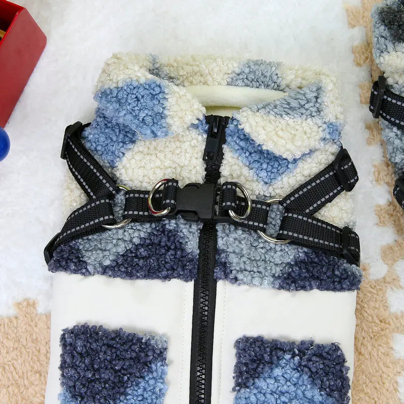 Winter Warm Pet Dog Jacket Thickened Pet Clothes for Small Medium Dogs Fleece Puppy Coat Yorkie Chihuahua Coat Dog Accessories