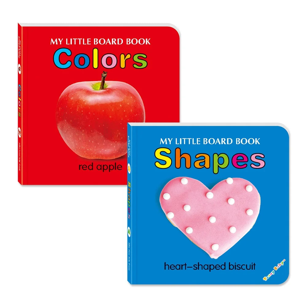Baby Colorful Pattern Card Books Interactive Sensory Baby Toys Newborn Development Gift Accompanying Reading Early Education