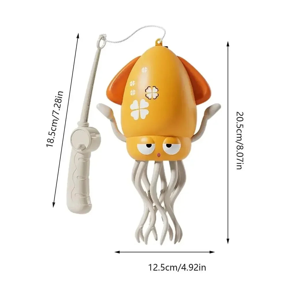 2025 Hot New Dancing Octopus Kid Electronic Pet Toys Cartoon Interactive Development Moving Education Toddler Toy Christmas Gift