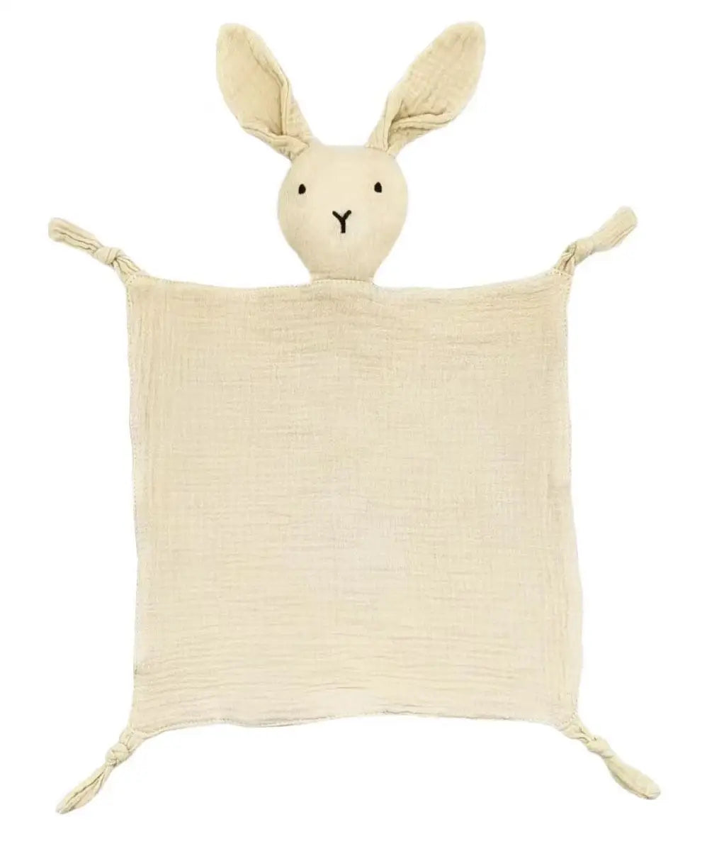 Baby Cotton Muslin Comforter Blanket Soft Newborn Sleeping Dolls Kids Fashion Sleep Toy Soothe Appease Towel Bibs