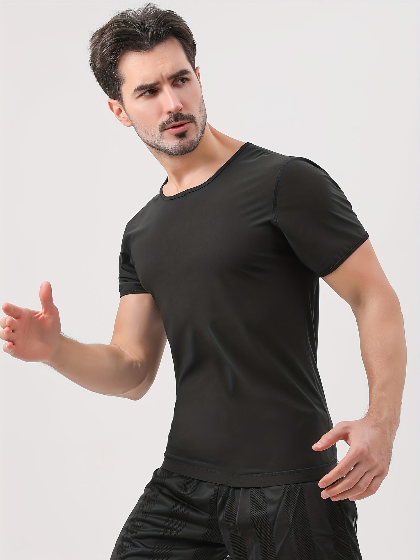 Sauna Shirt For Men, Short Sleeve Sauna Suit For Men Weight Loss, Sweat Body Shaper Sauna Vest For Men Gym Exercise Sauna Top