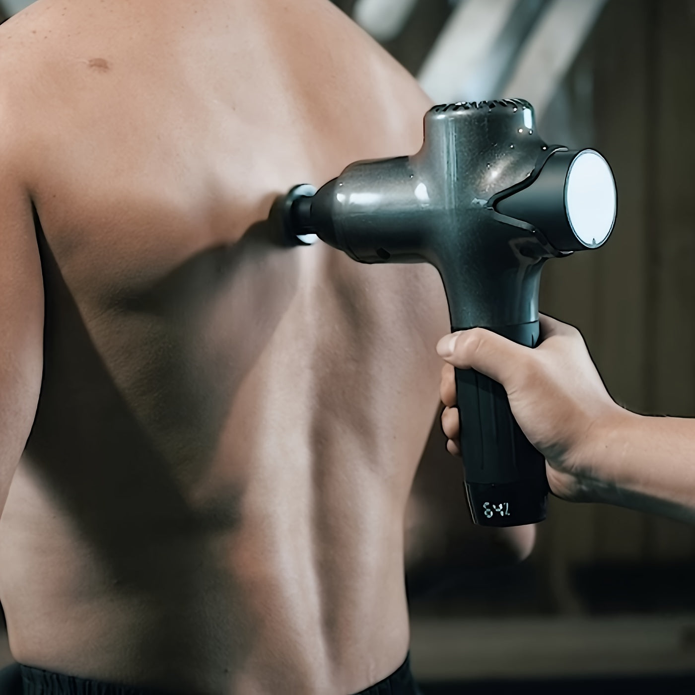 NEW TAG Muscle Massage Gun Upgraded Muscle Massage Gun Silent Portable Electric Massager Deep Tissue Massager Suitable for muscle relaxation after exercise Fitness training supplies