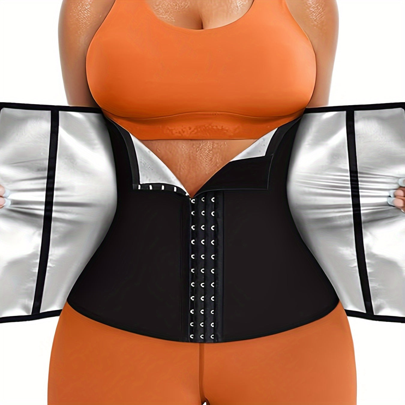 Women's Waist Trainer Trimmer, Slimming Abdomen Belt, Exercise Waist Belt, Sweat-absorbing Belly Belt, Sauna Belt