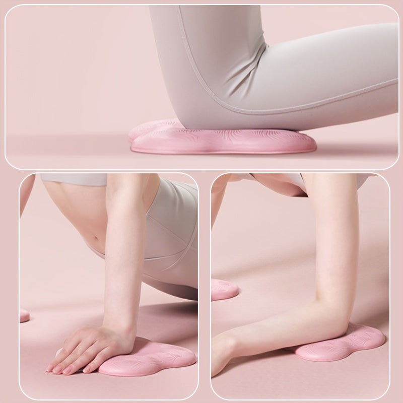 2pcs Fitness Yoga Kneeling Pads, Suitable For Flat Support, Strength Training, Yoga And Pilates Exercise