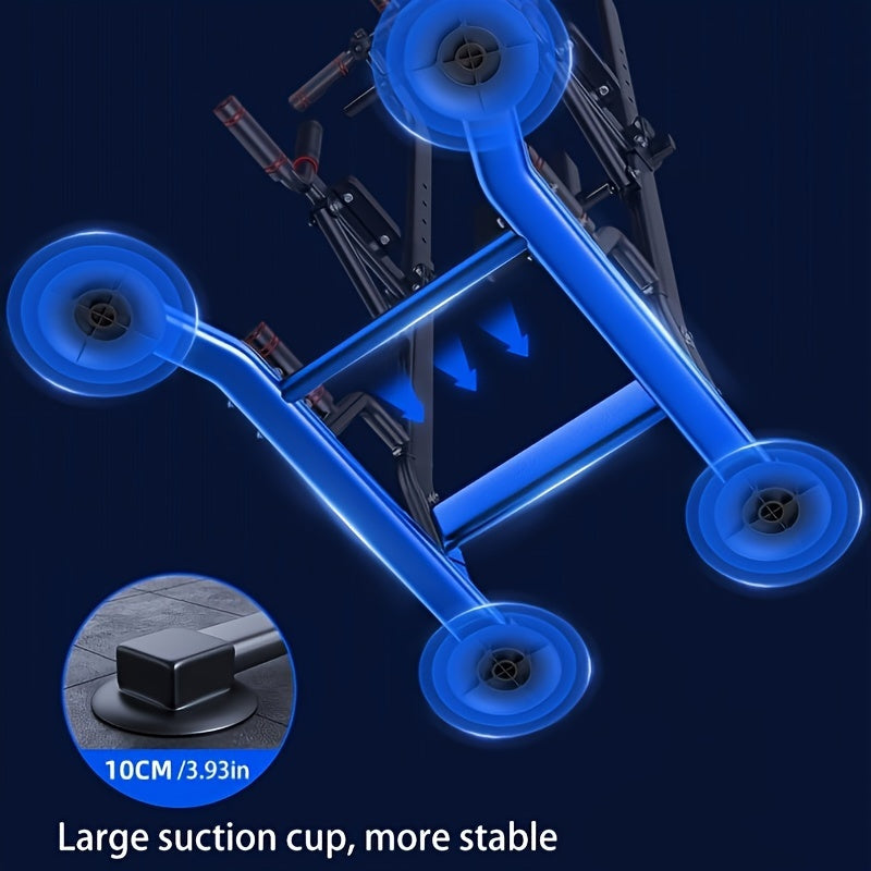 Multi-Functional Power Tower with Pull-Up and Dip Station, Adjustable Height Home Gym Workout Equipment, Tungsten Steel Wall-Mounted Strength Training Exercise Stand